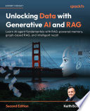 Cover of Unlocking Data with Generative AI and RAG