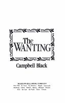 Cover of The Wanting