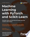 Cover of Machine Learning with PyTorch and Scikit-Learn