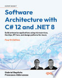 Cover of Software Architecture with C# 12 and .NET 8