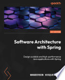 Cover of Software architecture with Spring