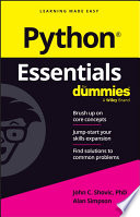 Cover of Python Essentials For Dummies