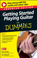 Cover of Getting Started Playing Guitar For Dummies, Enhanced Edition