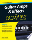 Cover of Guitar Amps & Effects For Dummies
