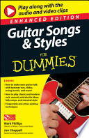 Cover of Guitar Songs and Styles For Dummies, Enhanced Edition