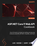 Cover of ASP.NET Core 9 Web API Cookbook
