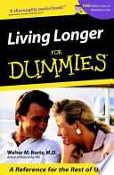 Cover of Living Longer For Dummies