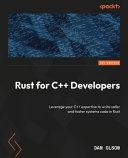 Cover of Rust for C++ Developer