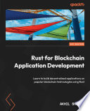 Cover of Rust for Blockchain Application Development